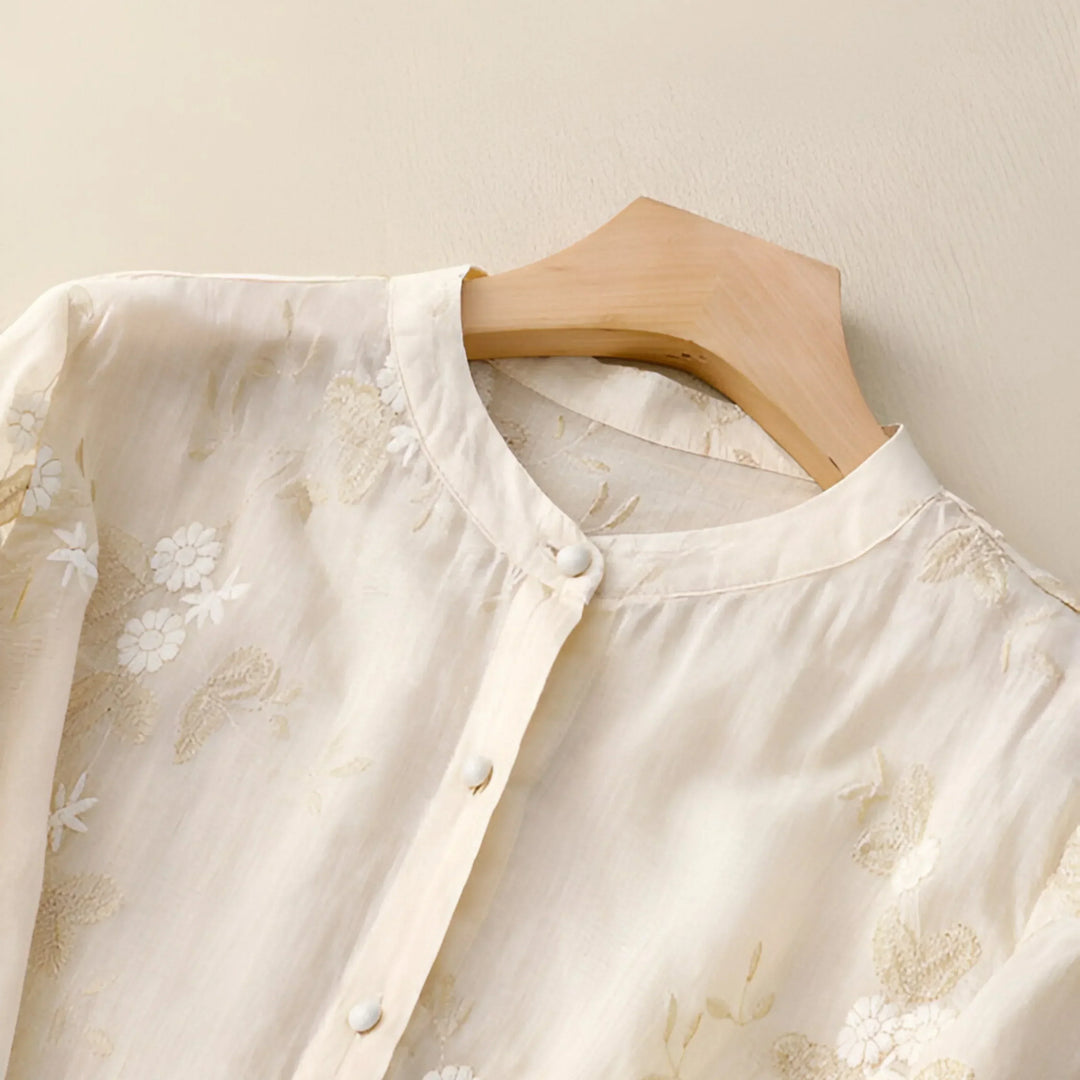 Wilhelmina | Light Cotton Blouse