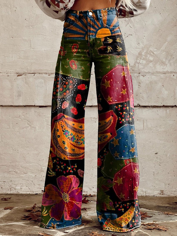 Anastacia | Boho Wide Leg Pants