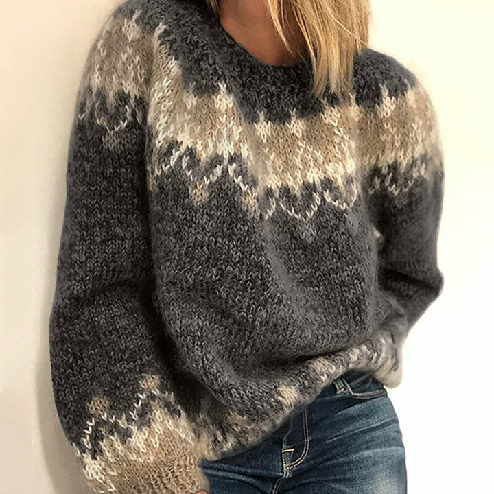 Trendy Warm Knitted Sweater For Women