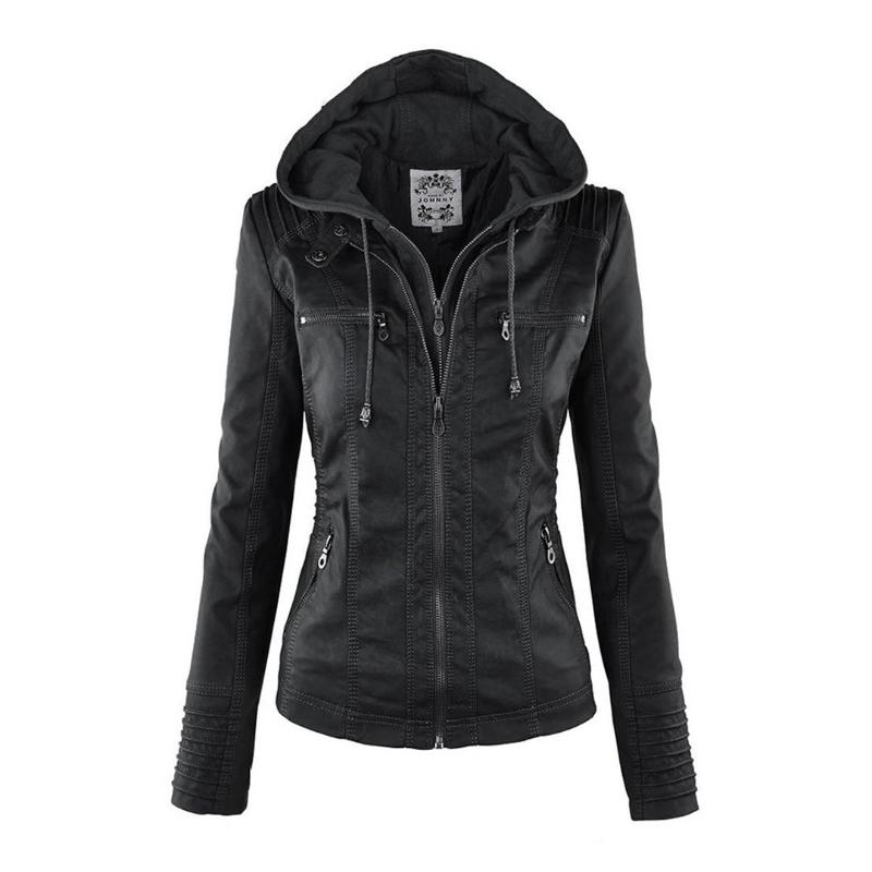 Gwenda | Chic Vegan Leather Jacket