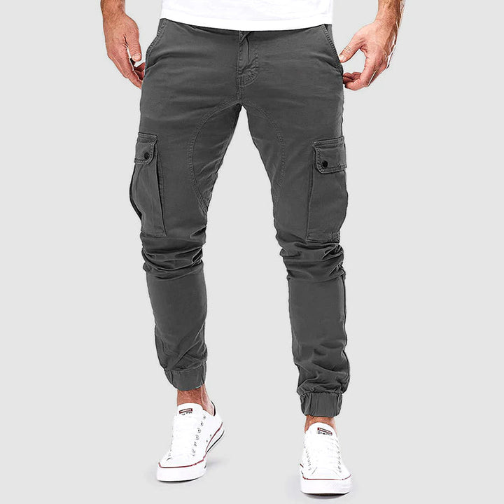 Men's Casual Cargo Pants with Pockets