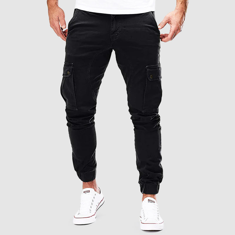 Men's Casual Cargo Pants with Pockets