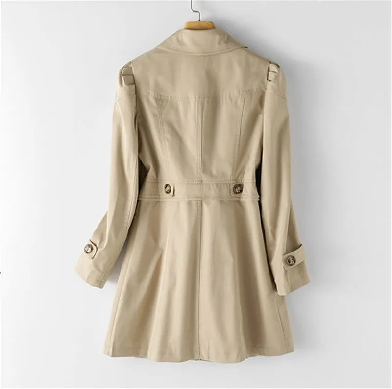 Stylish Elegant Long Trench Coat for Women