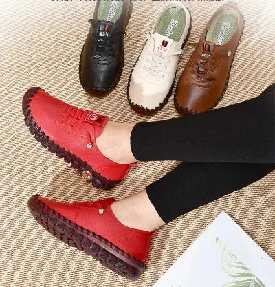 Platform Lace-Up Loafers for Women