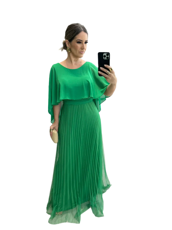 Graceful Round Neck Dress For Women