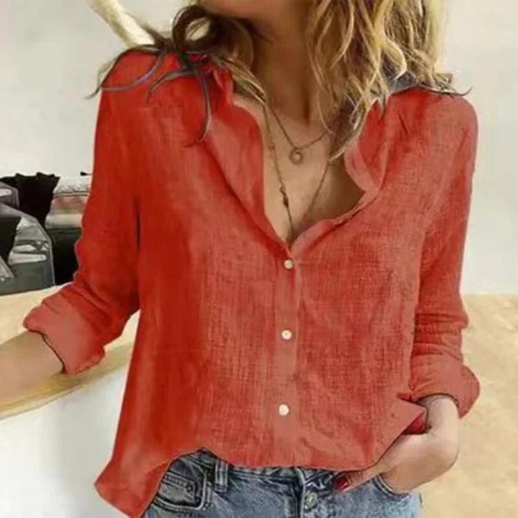 Women’s Long Sleeve Button-Up Shirt