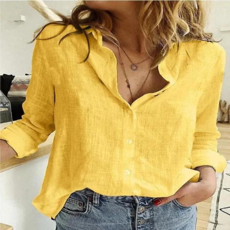 Women’s Long Sleeve Button-Up Shirt