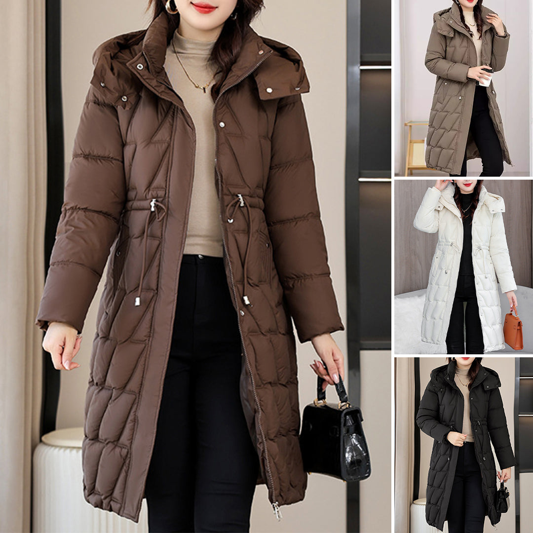 Jayne | Ultra-Warm Quilted Winter Coat with Hood