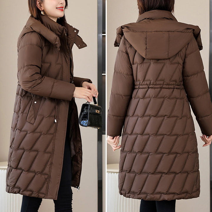 Adele | Quilted Winter Coat with Hood