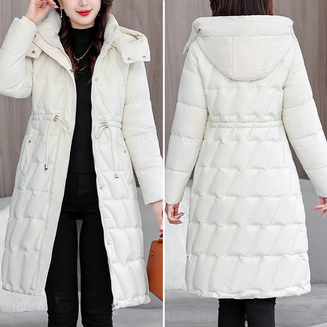 Adele | Quilted Winter Coat with Hood