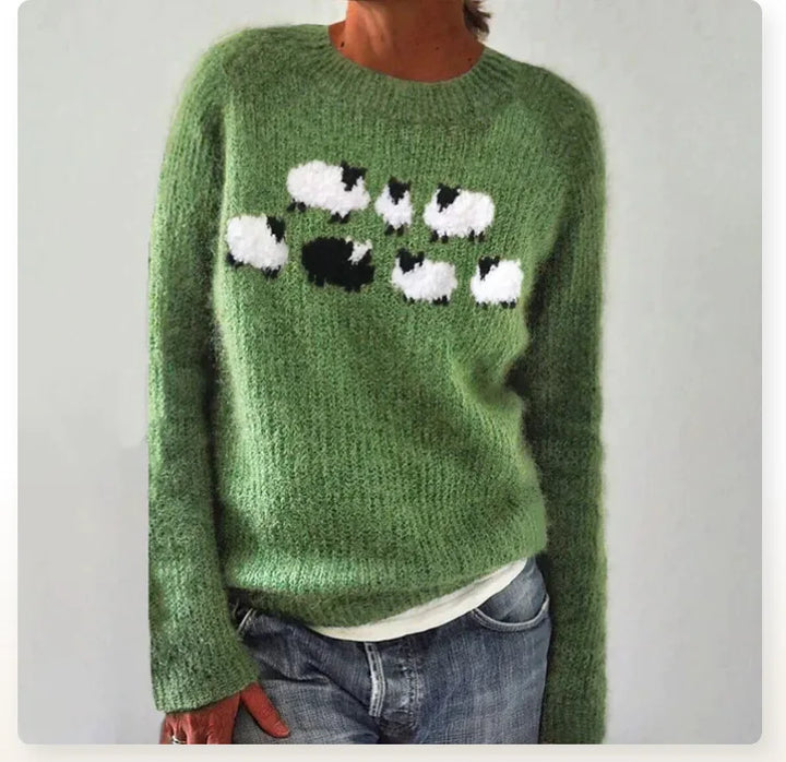 Kierra | Retro Nordic Style Sweater