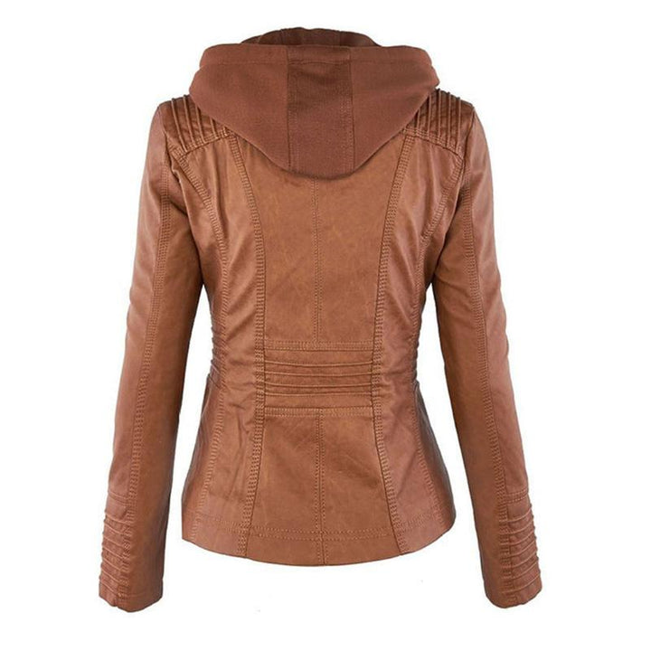 Gwenda | Chic Vegan Leather Jacket