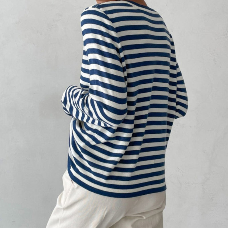 Striped Comfy Sweater for Women