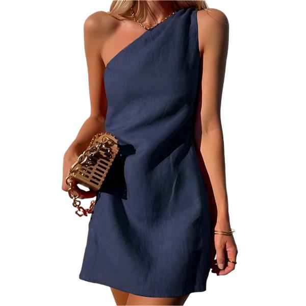 Boho-Inspired One-Shoulder Dress For Women