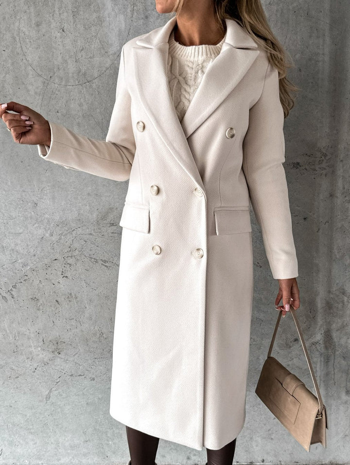 Antonia | Sophisticated Double-Breasted Coat