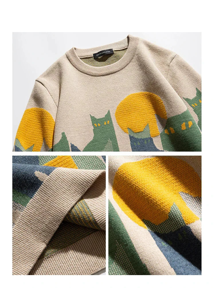 Jed | Artistic Knit Sweater