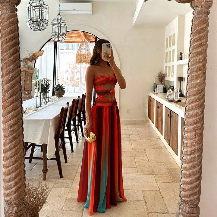 Adrienne | Strapless Maxi Dress