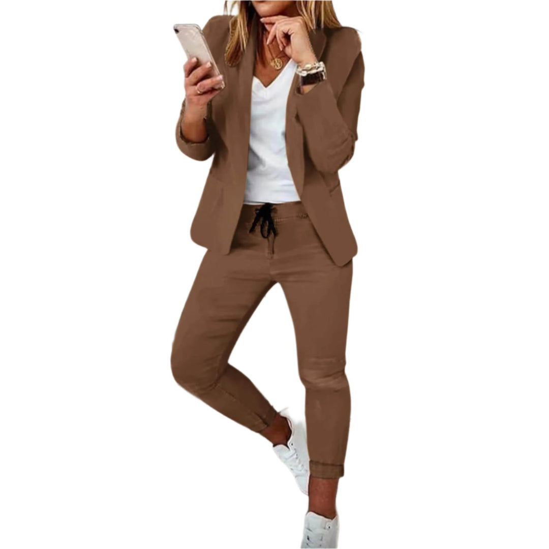 Versatile Blazer and Pants Set For Women