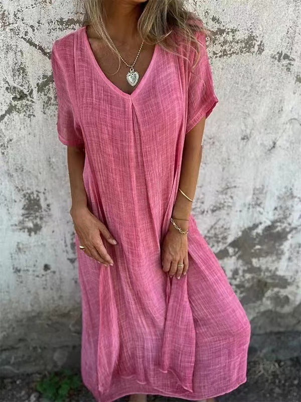 Nina | Airy V-Neck Spring Dress for Women