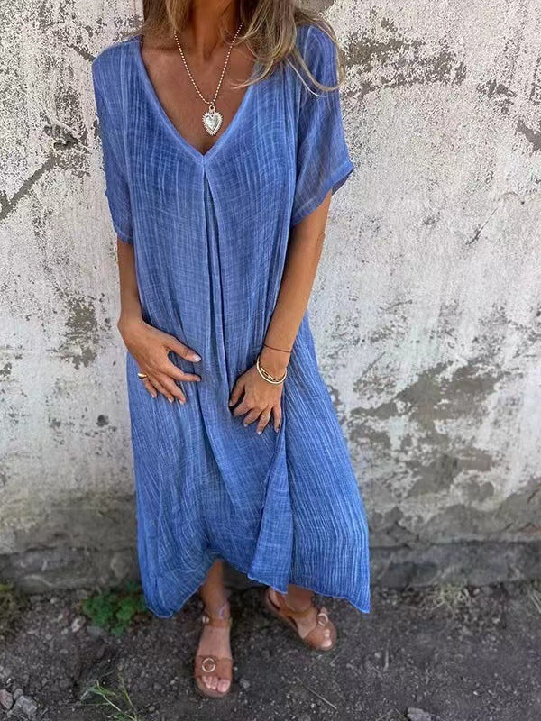Nina | Airy V-Neck Spring Dress for Women