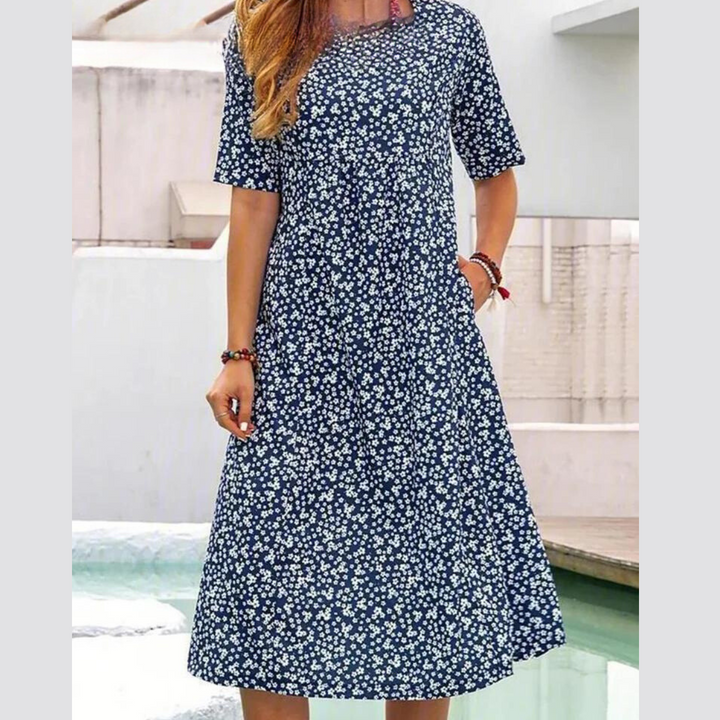 Short Sleeve Casual Summer Dress