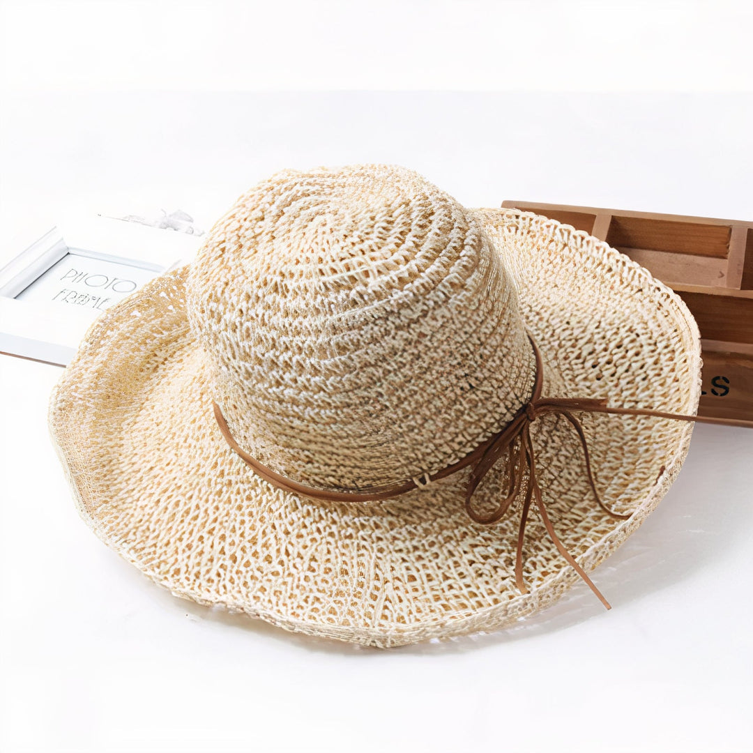 Women's Fashion Crochet Weave Sun Hat