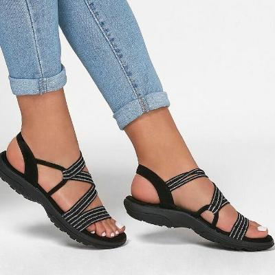 Soft Platform Open Toe Sandals for Women