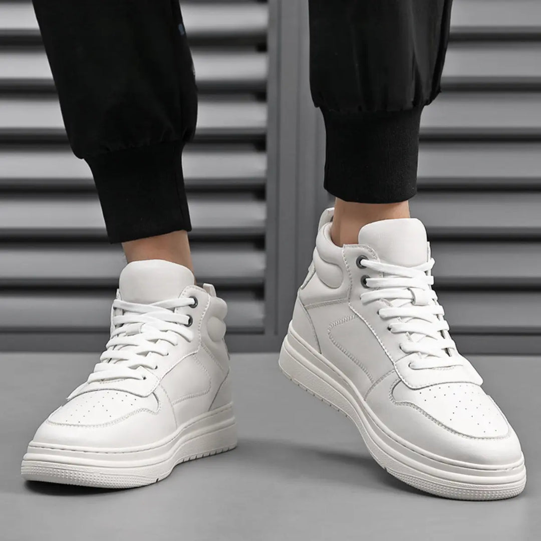 Bernardo | High-Top Sneakers (3" Elevation)