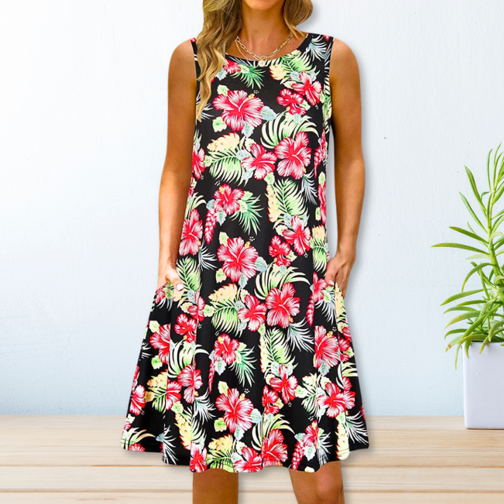 Bohemian Sleeveless Summer Maxi Dress for Women