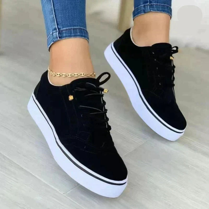 Casual Lace-Up Sneakers for Women