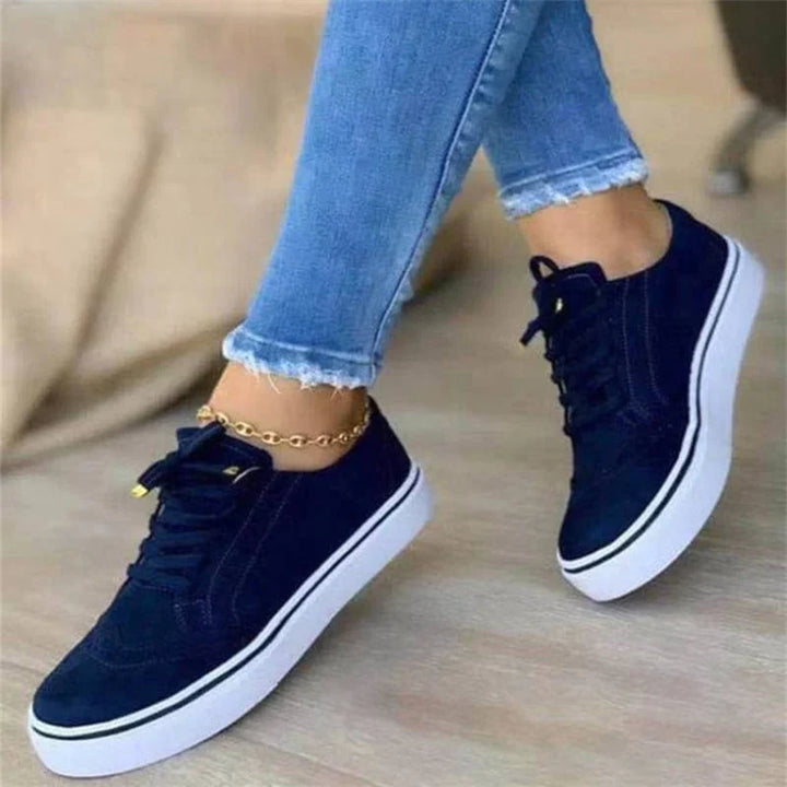 Casual Lace-Up Sneakers for Women