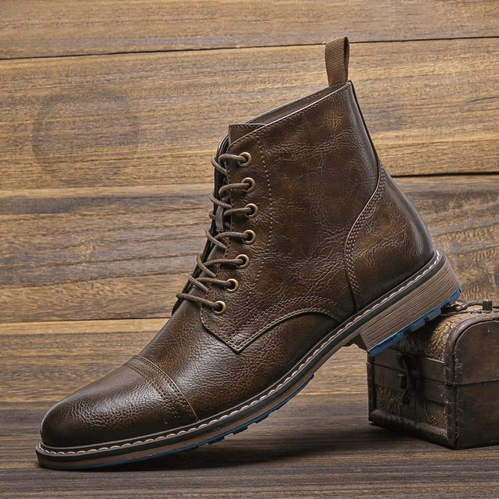 Aidan | Modern Style Leather Ankle Boots