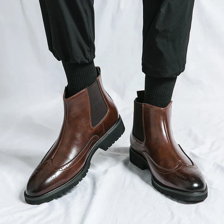 Bartholomew | Leather Chelsea Boots