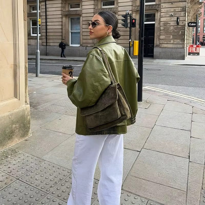 Sita | Oversized Vegan Stylish Jacket for Women