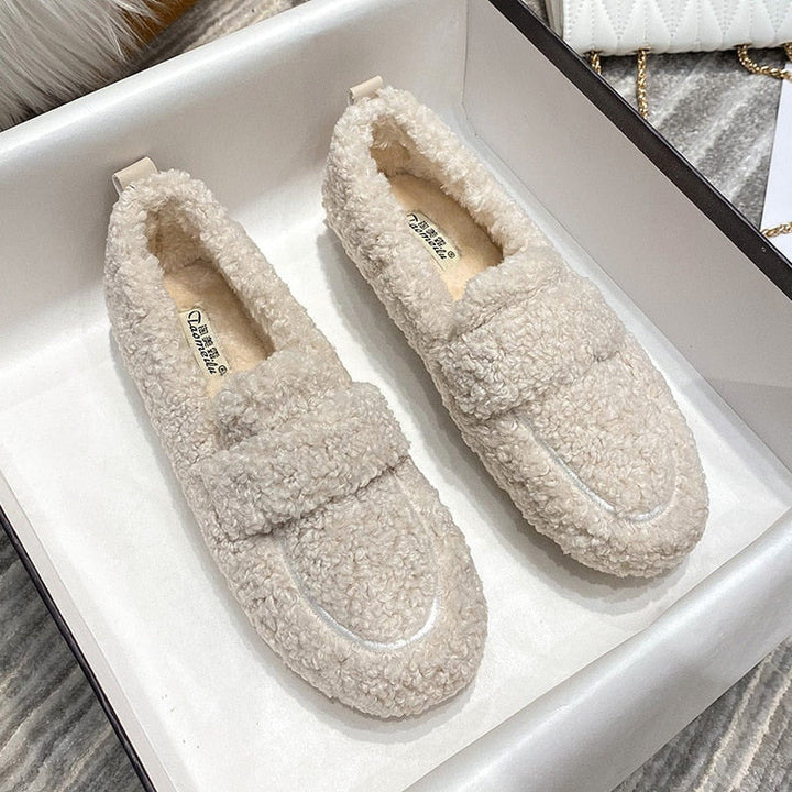 Hayley | Slip-On Plush Slippers