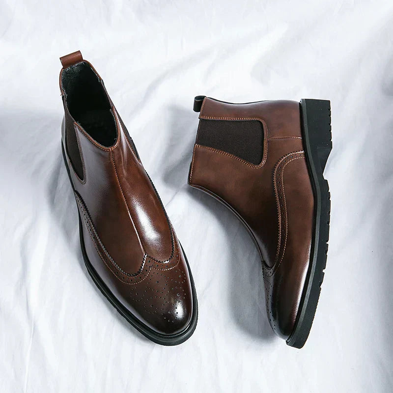 Bartholomew | Leather Chelsea Boots