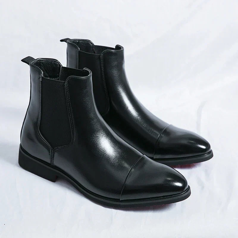 Armistead | Leather Chelsea Boots