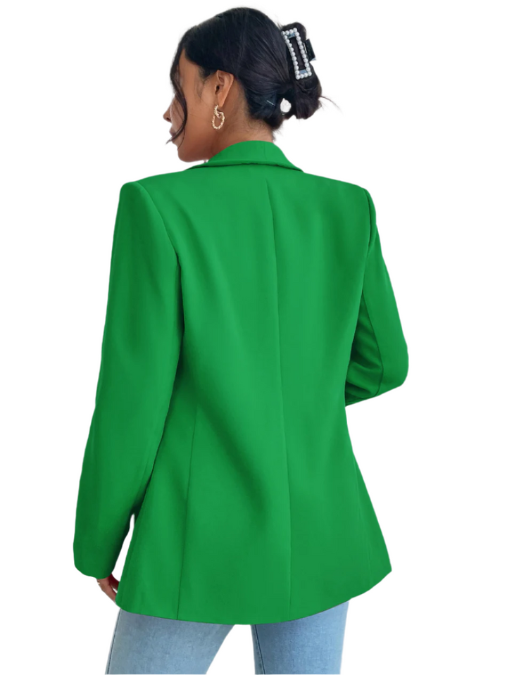 Sleek Long-Sleeve Blazer For Women