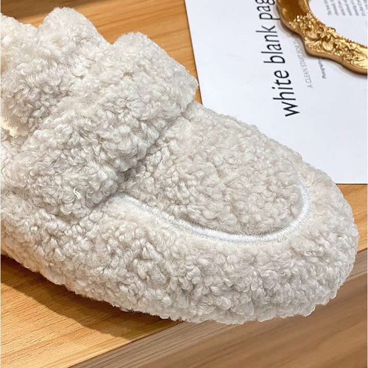 Hayley | Slip-On Plush Slippers