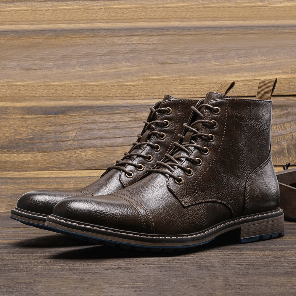 Aidan | Modern Style Leather Ankle Boots