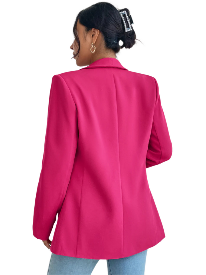 Sleek Long-Sleeve Blazer For Women