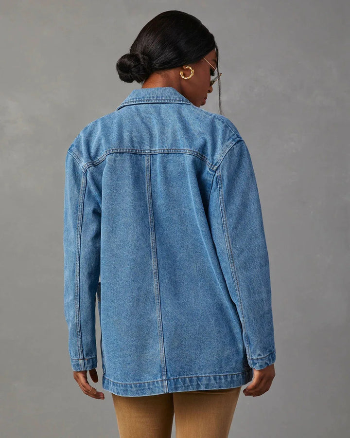 Ethelreda | Chic Denim Blazer