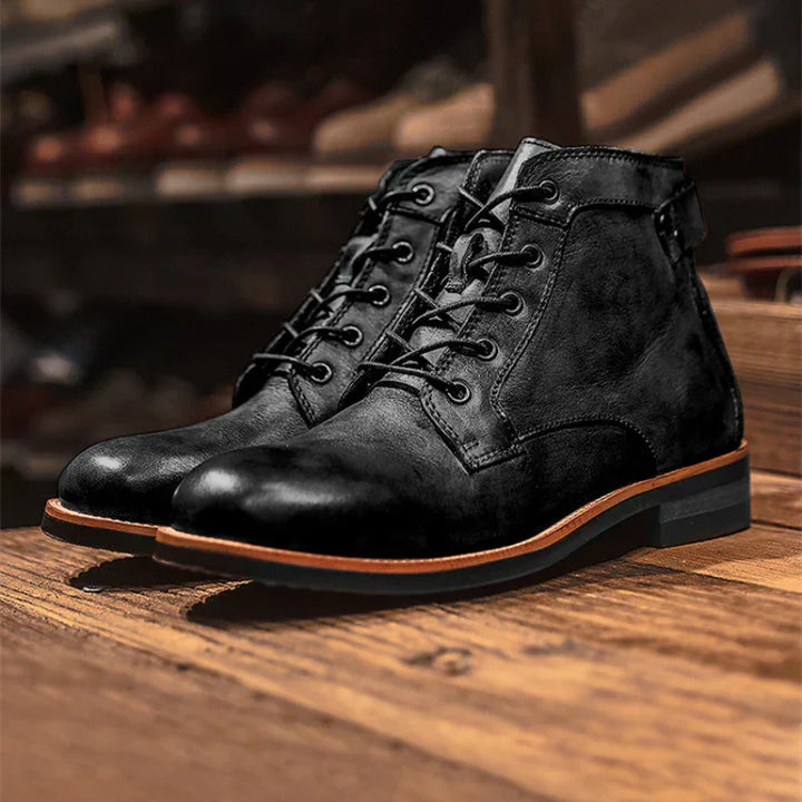 Aidin | High-Top Leather Boots