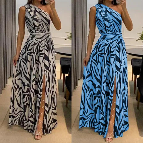 Elegant Off-Shoulder Maxi Dress for Women