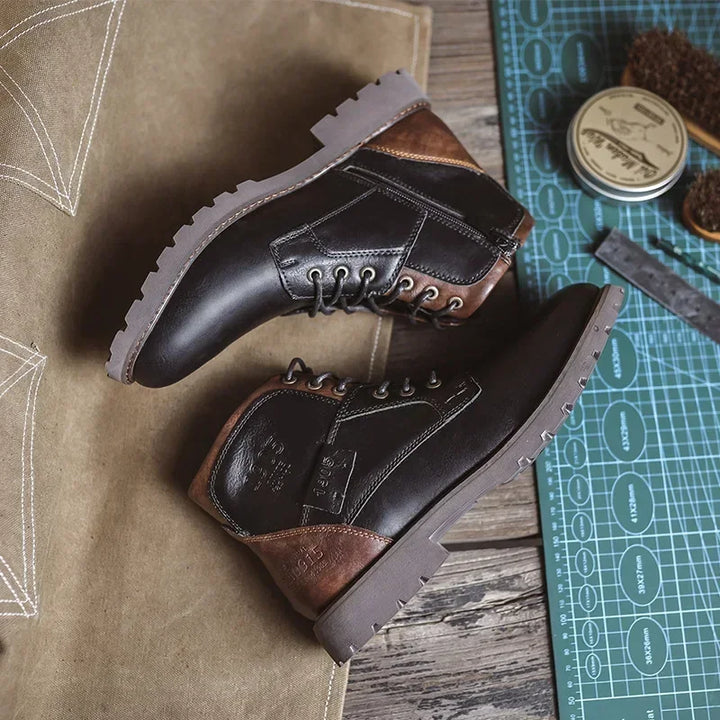 Canute | Men's Casual Leather Boots with British Style