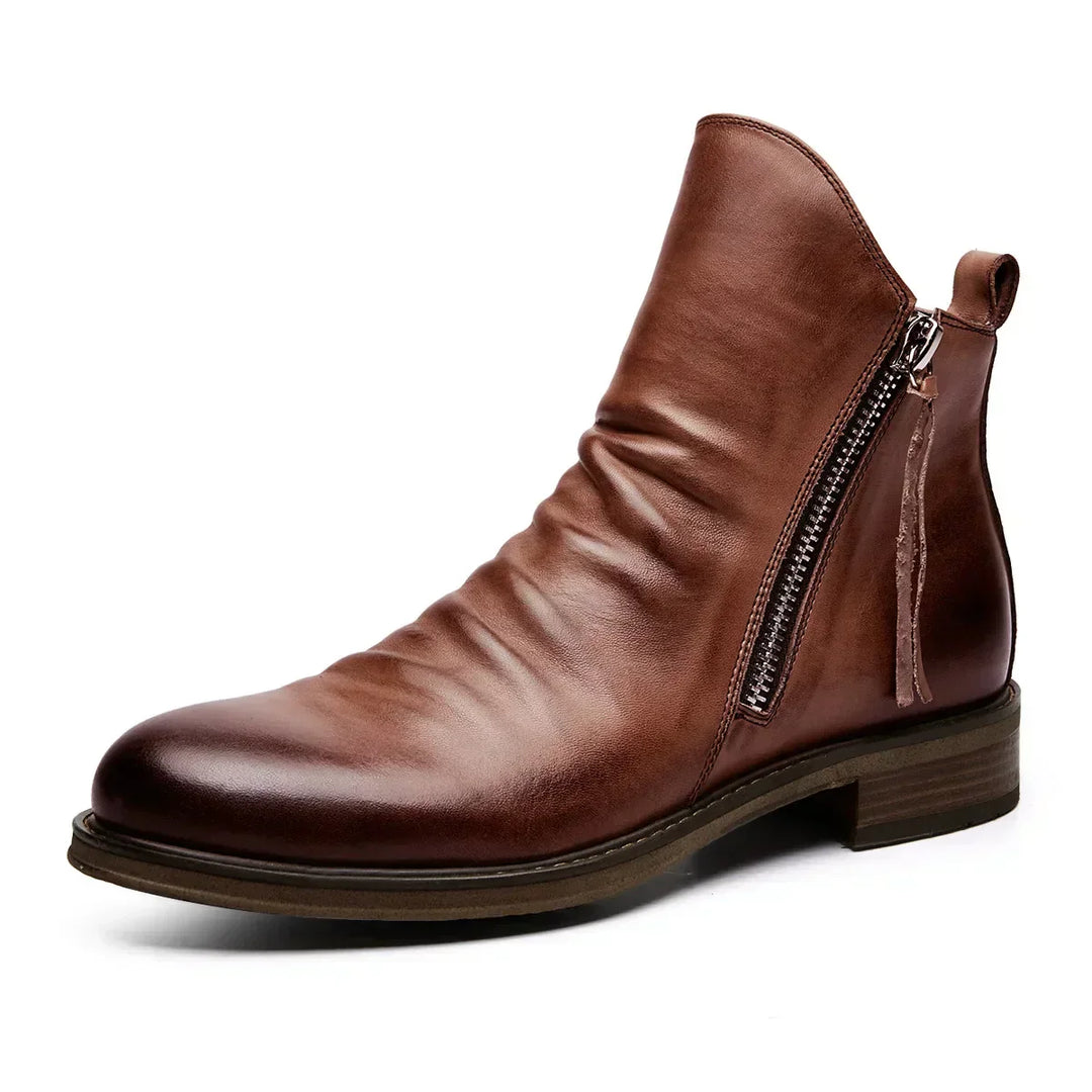 Arliss | Leather Chelsea Boots