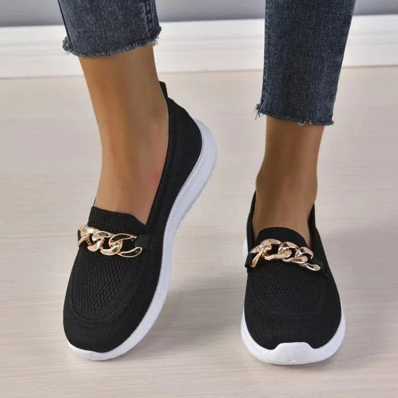 Women’s Breathable Mesh Slip-On Sneakers