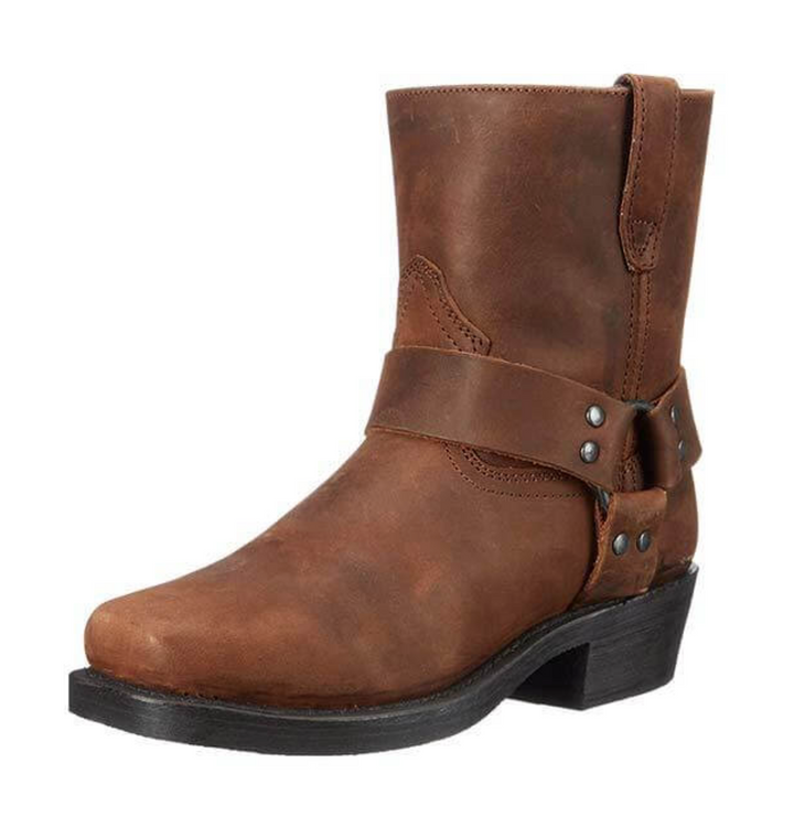 Launa | Vintage-Inspired Vegan Leather Boots
