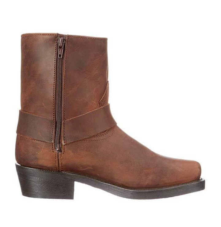 Launa | Vintage-Inspired Vegan Leather Boots