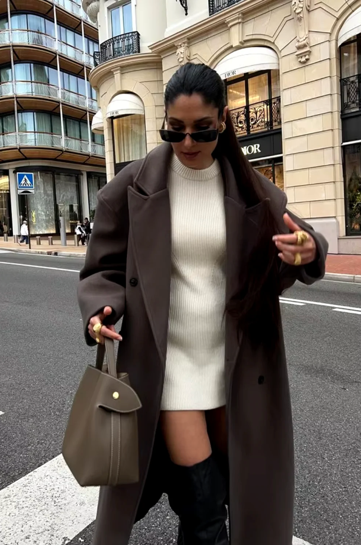 Georgina | Chic Oversized Coat Jacket